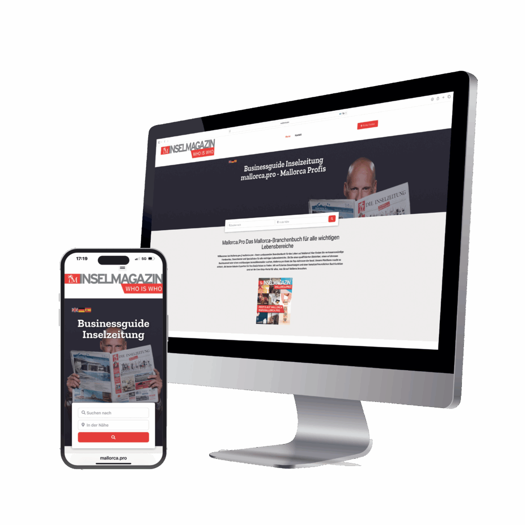 Die Inselmagazin Mallorca.pro Branchenbuch ein Produkt der Mediagroup Balear